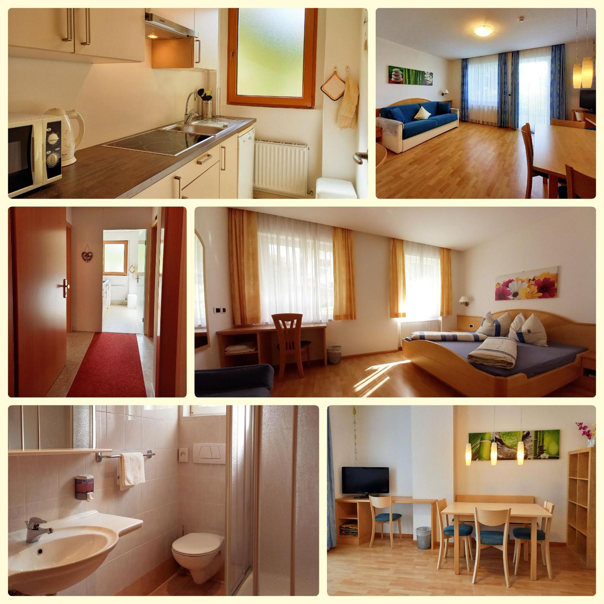 Hotel Garni Gruener Baum Laives Exterior foto